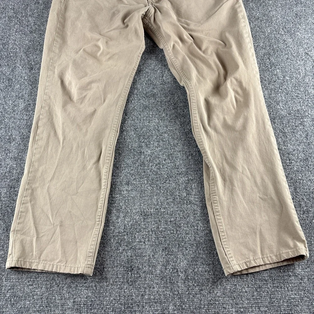Levi's Men's 5-Pocket Khaki Pants Jean Cut Chino Tan Twill Size 34x30